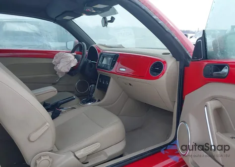 2013 Volkswagen Beetle 2.5L из США, поврежденный, VIN 3VW5P7AT1DM818744